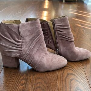 Franco Sarto Odelia Heeled Boots - Light Mauve